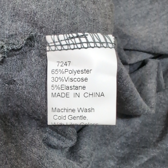 BTFBM Women's Charcoal Sleeveless Button Front Dress - Picture 5 of 8